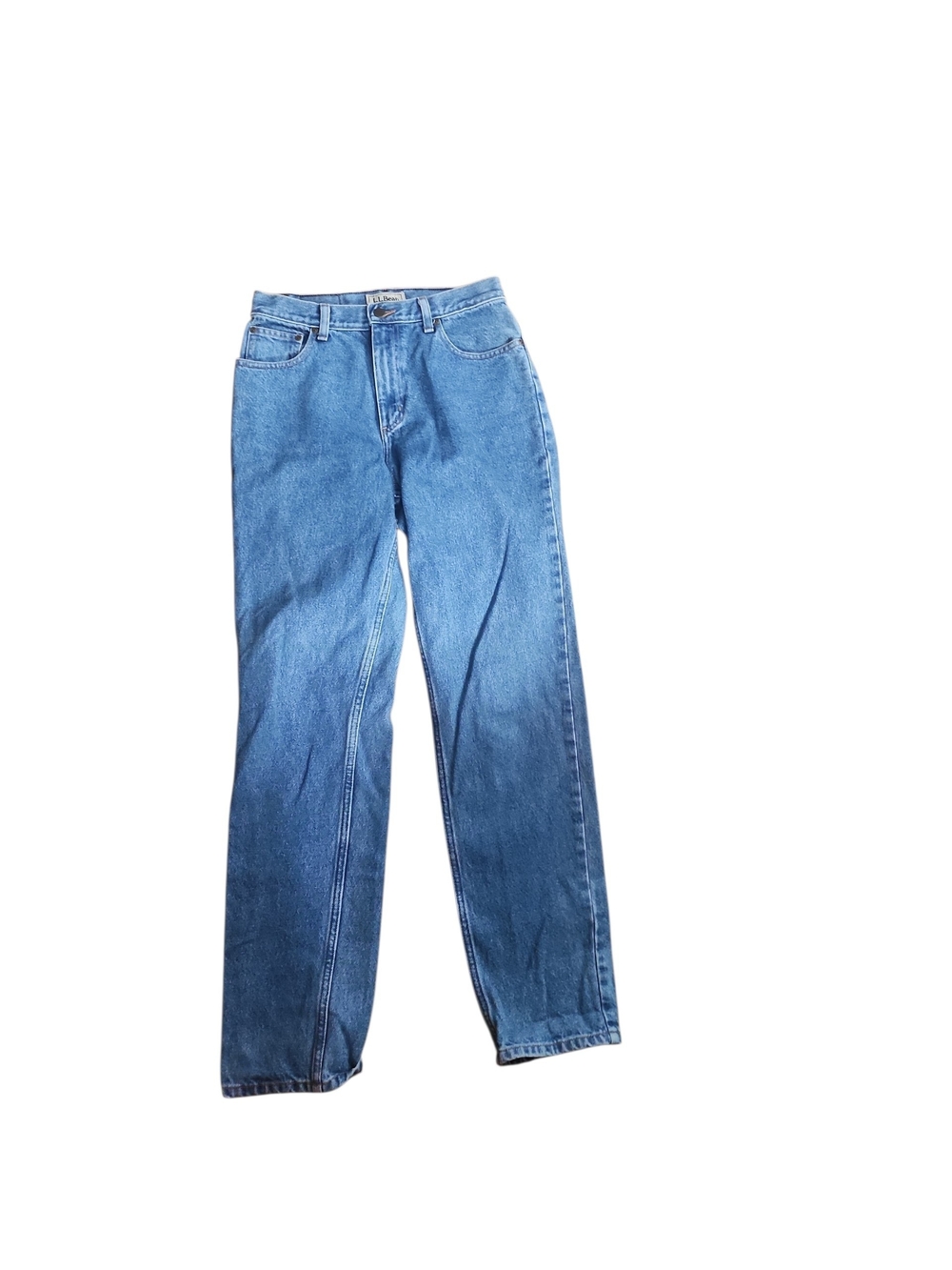 L.L. Bean 90S VTG Classic Blue Straight-Leg Jeans 8MT